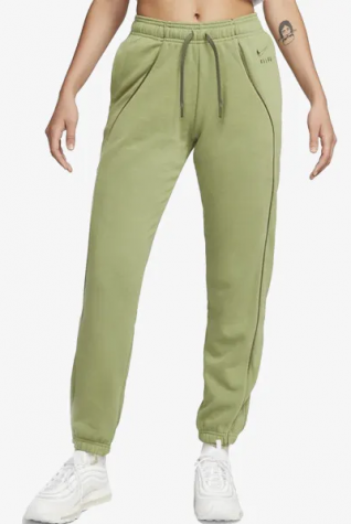 Nike Sportswear Air Fleece-Dámské tepláky zelené