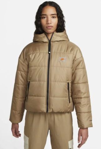 Nike Sportswear Therma-FIT Repel-Dámská zimní bunda béžová