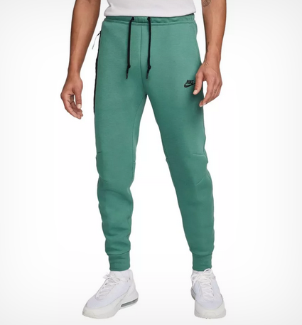 Nike Tech Fleece-Pánské tepláky zelené