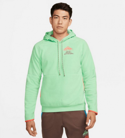 Nike Trail Mount Blanc-Pánská volnočasová mikina zelená