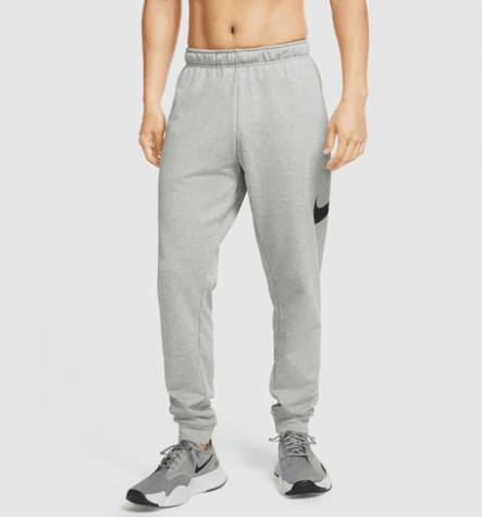 Nike Yoga Dri-FIT-Pánské kalhoty světle šedé