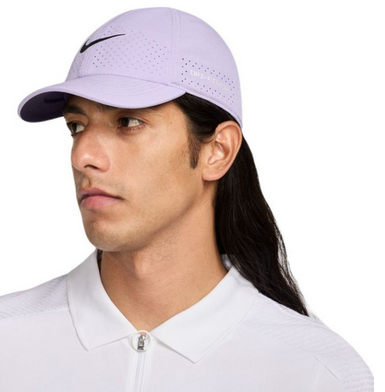 NikeCourt AeroBill Advantage-Juniorská tenisová kšiltovka světle fialová