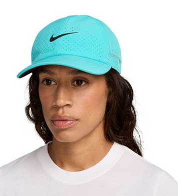 NikeCourt AeroBill Advantage-Pánská tenisová kšiltovka tyrkysová