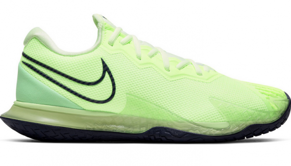 NikeCourt Air Zoom Vapor Cage 4-Pánské tenisové halové boty zeleno-žluté