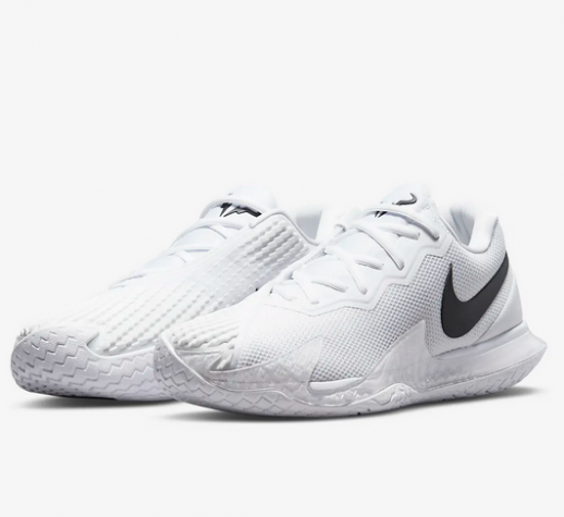 NikeCourt Air Zoom Vapor Cage 4-Pánské tenisové halové boty bílé
