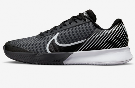 NikeCourt Air Zoom Vapor Pro 2 Clay-Pánské tenisové antukové boty černo-bílé