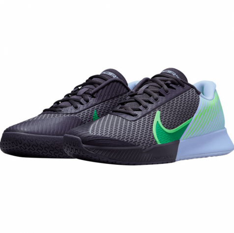 NikeCourt Air Zoom Vapor Pro 2-Pánské tenisové halové boty tmavě modro-šedé