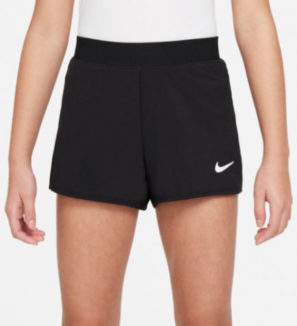 NikeCourt Dri-FIT Victory-Dívčí tenisové šortky černé