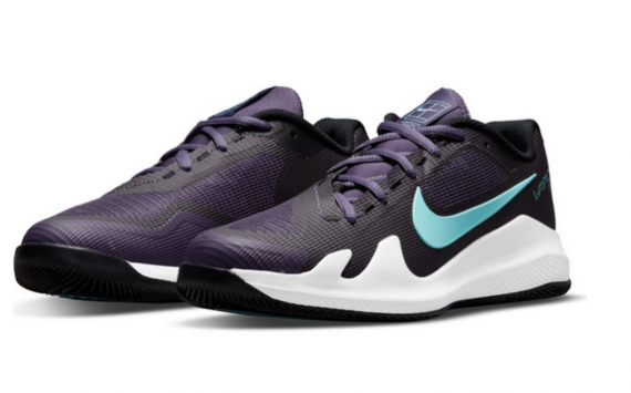 NikeCourt Jr. Vapor Pro-Juniorské tenisové boty tmavě modro-fialové