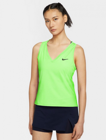 NikeCourt Victory-Dámský tenisový nátělník zelený