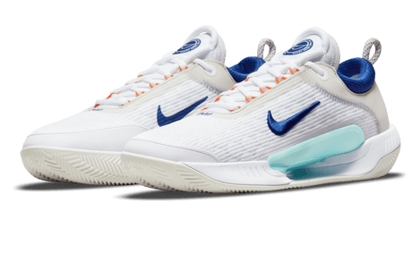 NikeCourt Zoom NXT-Pánské tenisové antukové boty bílé