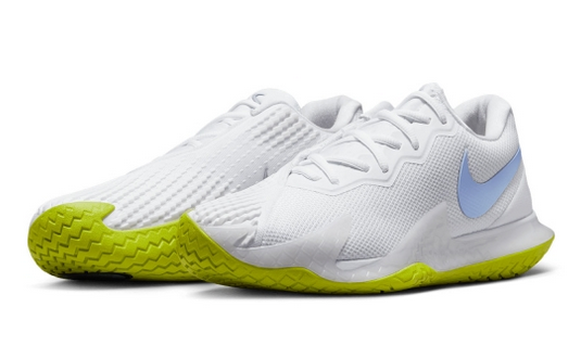 NikeCourt Zoom Vapor Cage 4 Rafa-Pánské tenisové halové boty bílo-žluté