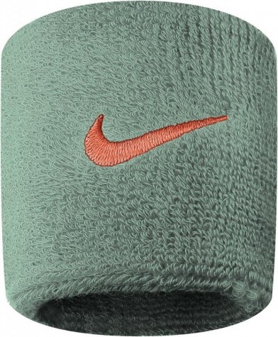 SWOOSH WRISTBANDS-Krátká zelená potítka