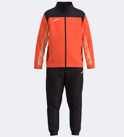 Tracksuit junior New Metaverse orange black-Chlapecká souprava