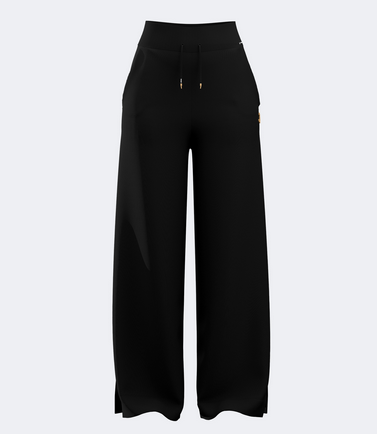 U-TRIBE LONG PANTS BLACK-Dámské tepláky