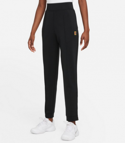 W NKCT DF HERITAGE KNIT PANT-Dámské tenisové kalhoty