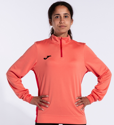 WINNER II SWEATSHIRT FLUOR ORANGE-Dámské triko