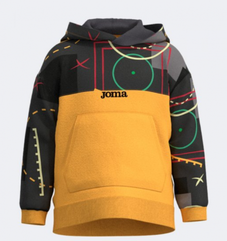 HOODED SWEATSHIRT NEW METAVERSE YELLOW-Chlapecká mikina