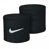 SWOOSH WRISTBANDS/BLACK