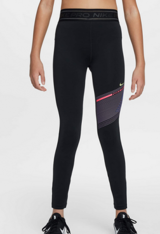 Nike Pro-Dívčí legíny černé