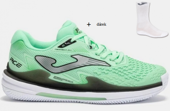 Joma ACE LADY 2515 GREEN-Dámské tenisové antukové boty