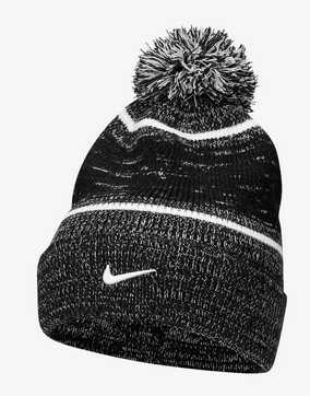 Nike Adults Unisex Swoosh Pom Pom Beanie Hat-Zimní čepice