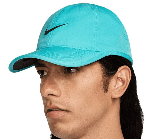 Nike Dri-FIT Club Unstructured Featherlight Cap-Tréninková kšiltovka tyrkysová