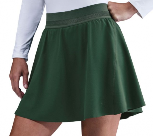 Nike Court Ace Advantage Dri-Fit Tennis-Dámská tenisová sukně zelená