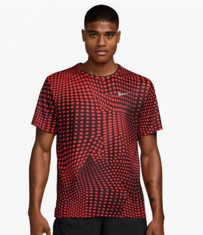 Dri-Fit Athletic T-shirt Red-Pánské běžecké triko