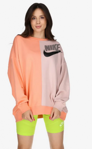 Nike W NSW FT FLC OOS CREW DNC-Dámská volnočasová mikina