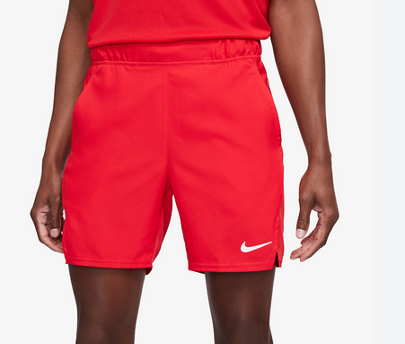 Nike Court Dri-Fit Victory Short 7in-Pánské tenisové šortky červené