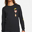 Nike Sportswear Men's Long-Sleeve T-Shirt 'Black'-Pánské volnočasové triko