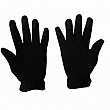 BLACK WINTER GLOVES-Flísové rukavice
