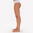 BRIEF UNDERWEAR GYM WOMEN. WHITE- BLACK-Dámské sportovní kalhotky