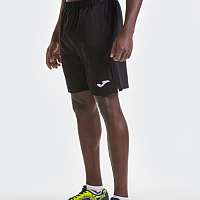 BERMUDA MASTER TENNIS BLACK-Pánské tenisové šortky