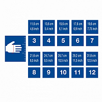 BLACK WINTER GLOVES-Flísové rukavice