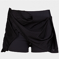 BREAK SKIRT BLACK-Dámská tenisová sukně