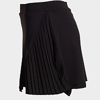 COURT SKIRT BLACK-Dámská tenisová sukně
