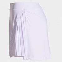 COURT SKIRT WHITE-Dámská tenisová sukně