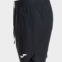 CHALLENGE BERMUDA BLACK-Pánské tenisové šortky