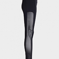 CHALLENGE LONG TIGHTS BLACK-Dámské legíny