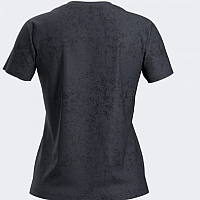 CHALLENGE SHORT SLEEVE T-SHIRT BLACK-Dámské tenisové triko