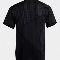 CHALLENGE SHORT SLEEVE T-SHIRT BLACK-Pánské tenisové triko