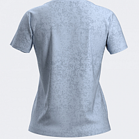 CHALLENGE SHORT SLEEVE T-SHIRT BLUE-Dámské tenisové triko