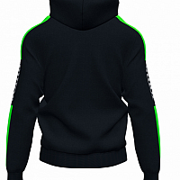 CHAMPIONSHIP IV HOODIE BLACK FLUOR GREEN-Chlapecká mikina