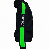 CHAMPIONSHIP IV HOODIE BLACK FLUOR GREEN-Chlapecká mikina