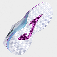 Joma ROLAND LADY 2402 WHITE VIOLET-Dámské tenisové antukové boty