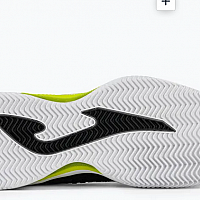 Joma ROLAND MEN 2401 BLACK-Pánské tenisové antukové boty