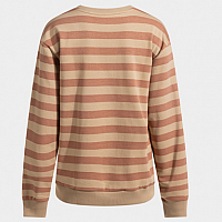 MIMETIC SWEATSHIRT LIGHT BROWN-Dámská volnočasová mikina