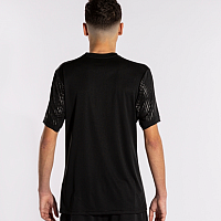 MONTREAL SHORT SLEEVE T-SHIRT BLACK-Pánské tenisové triko